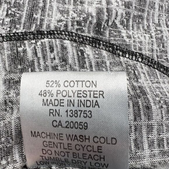 Parsley and‎ Sage Black Red Textured Long Sleeve Collared Button Front Jacket S - Picture 12 of 16